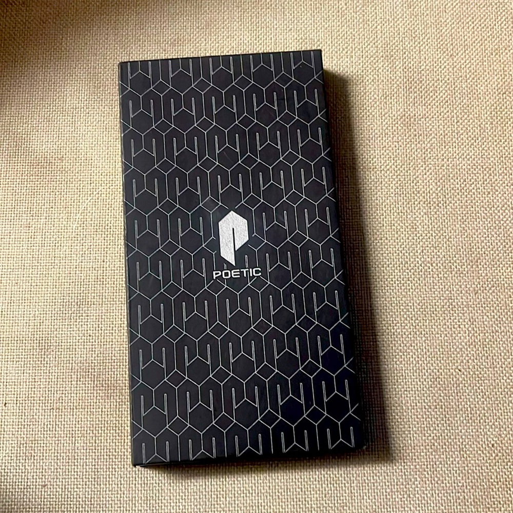 New Poetic Neon IPhone 15Pro Max 6.7 in Case Navy Blue NWB